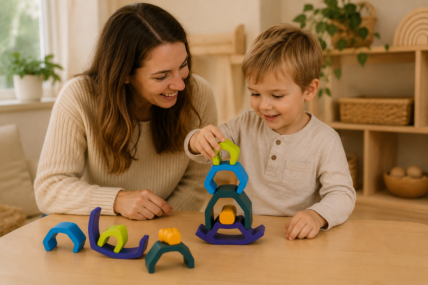 Earth Element Nesting  Blocks