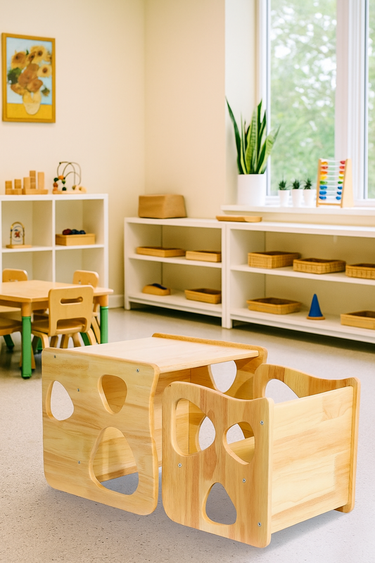 Montessori Weaning Table and Chair Set