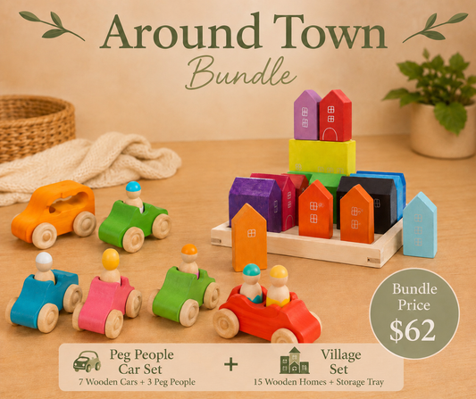 Wooden Toy Bundle - 3 Options Available