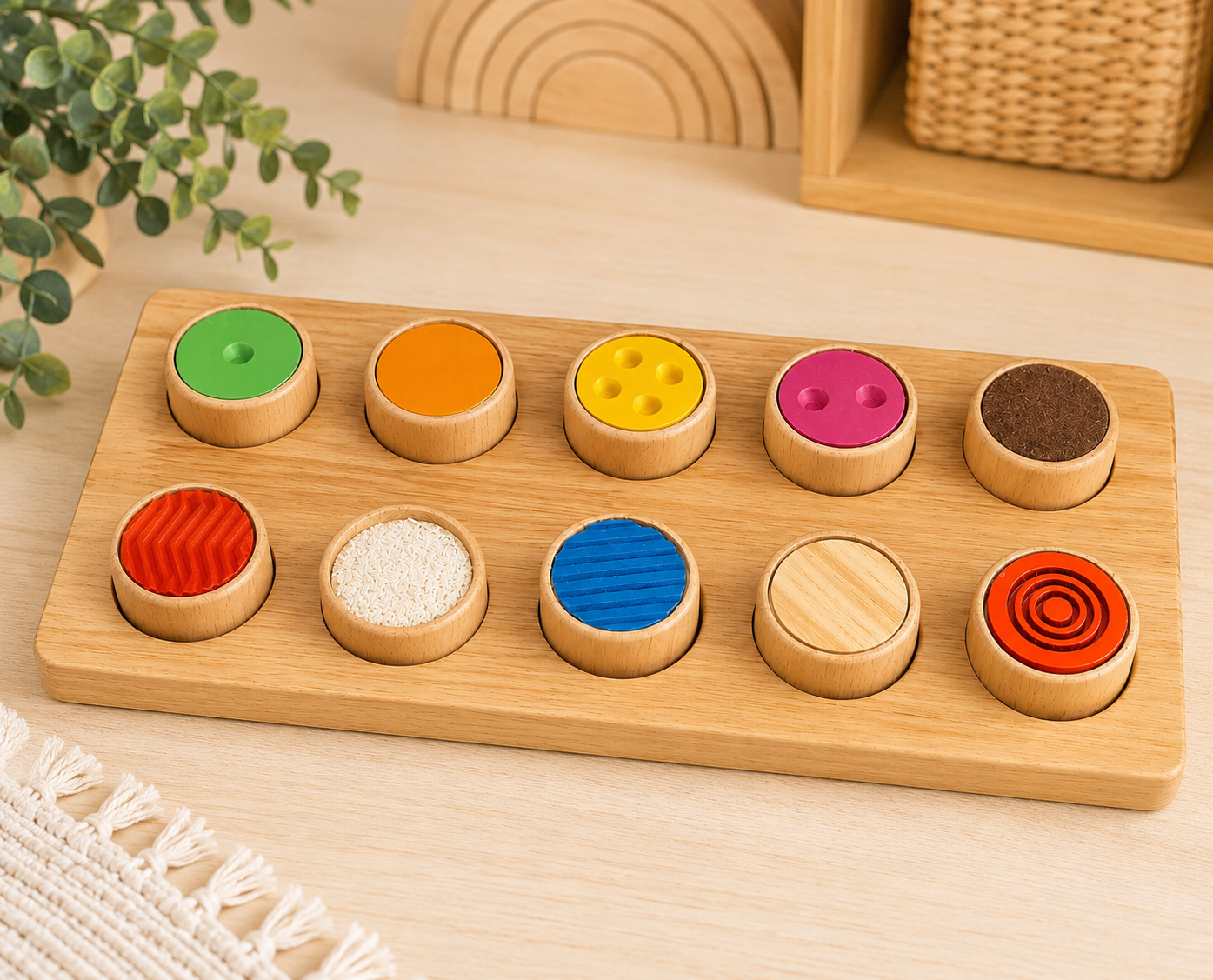 Touch & Match Sensory Board