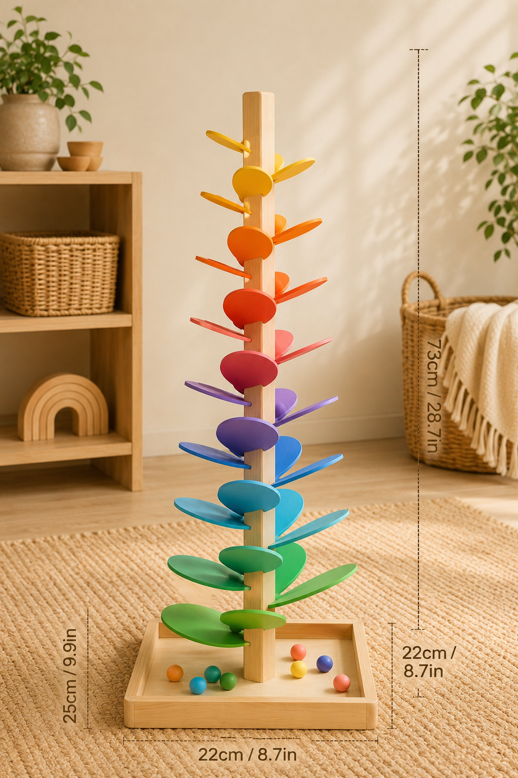 Wooden Music Tree Toy (Large)