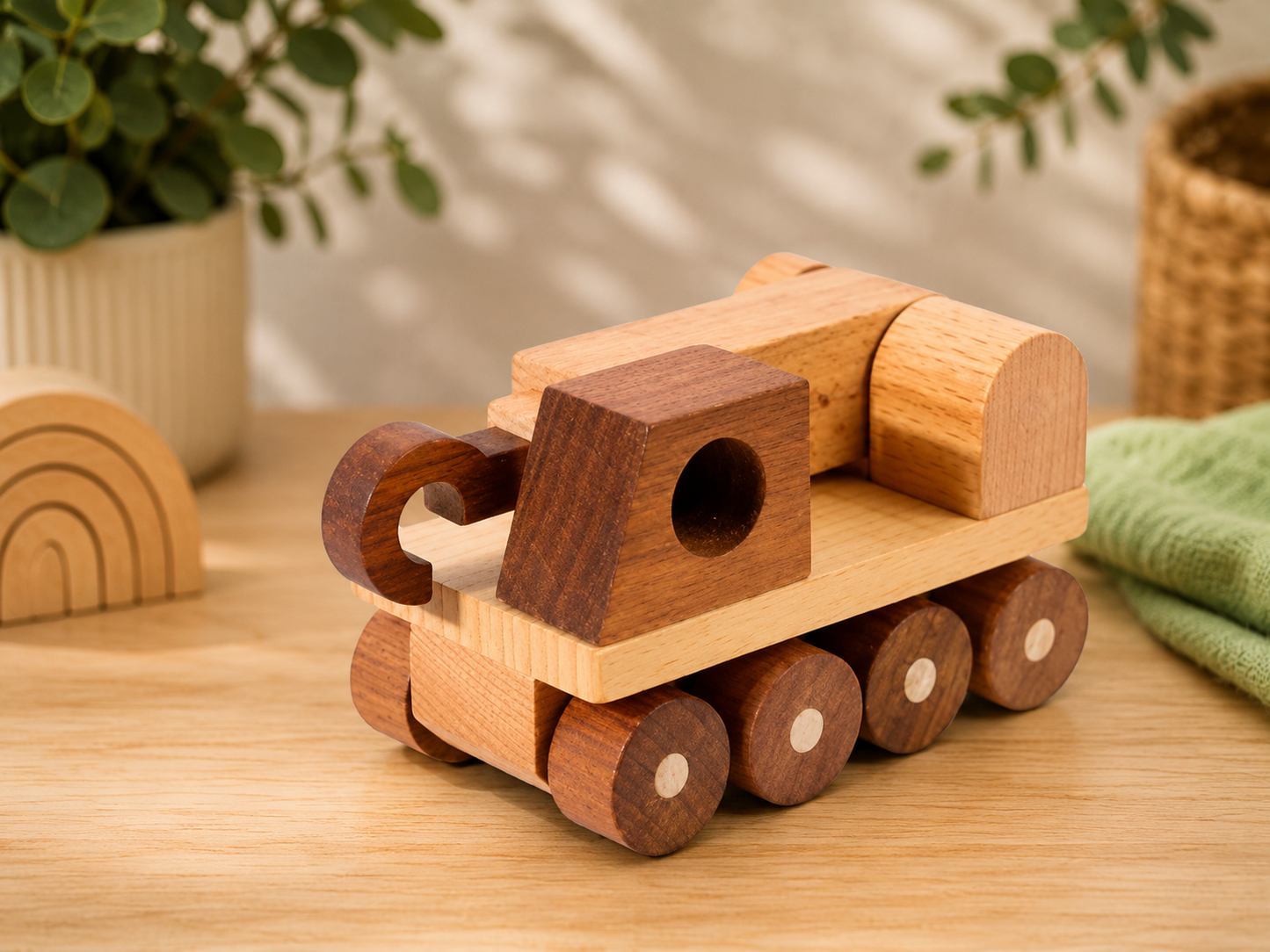 Wooden Construction & Community Vehicles Collection