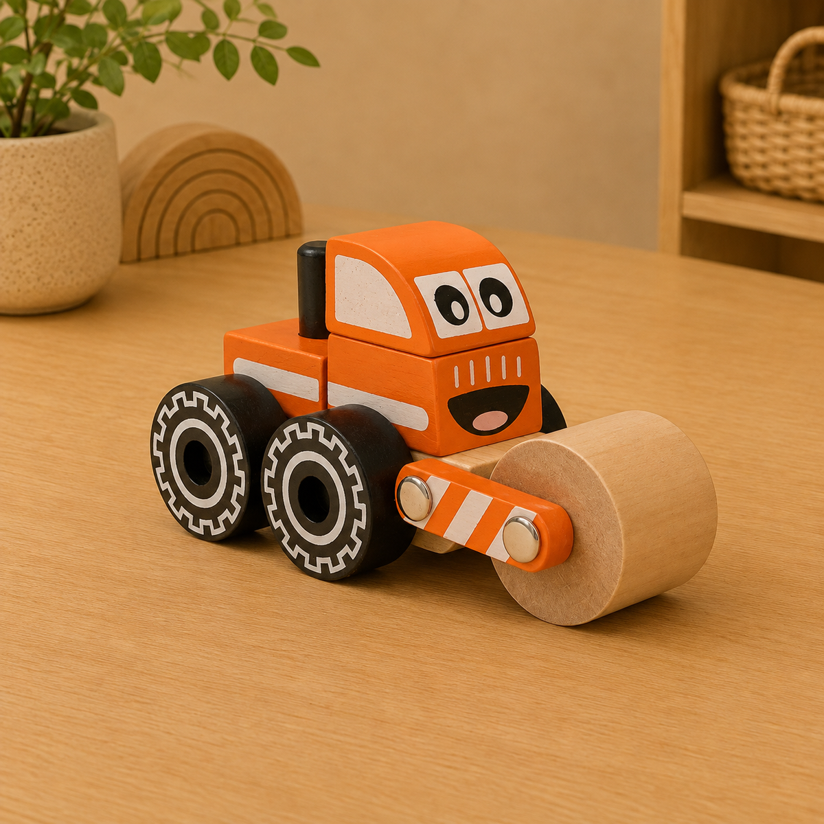 Mix & Build Wooden Construction Vehicles
