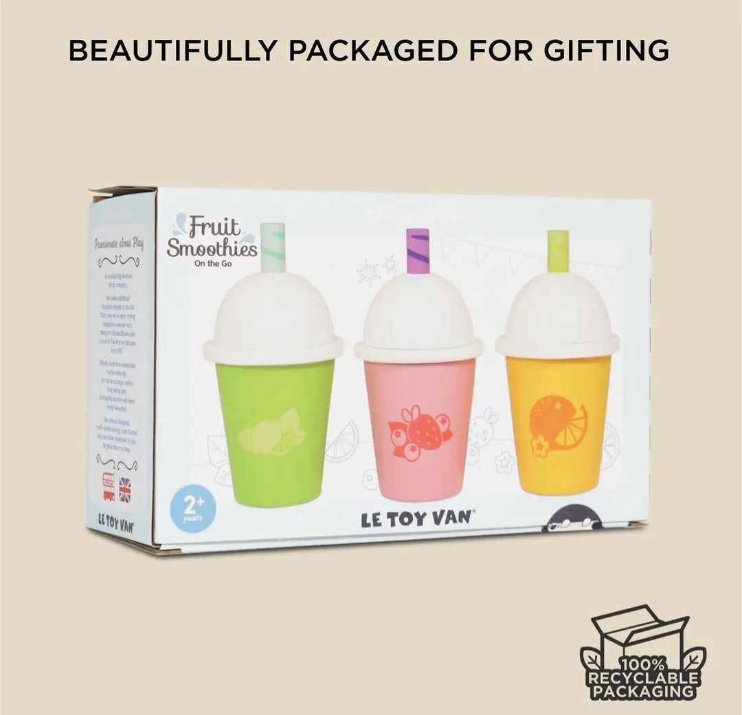 Fruit Smoothies – Wooden Pretend Play Set