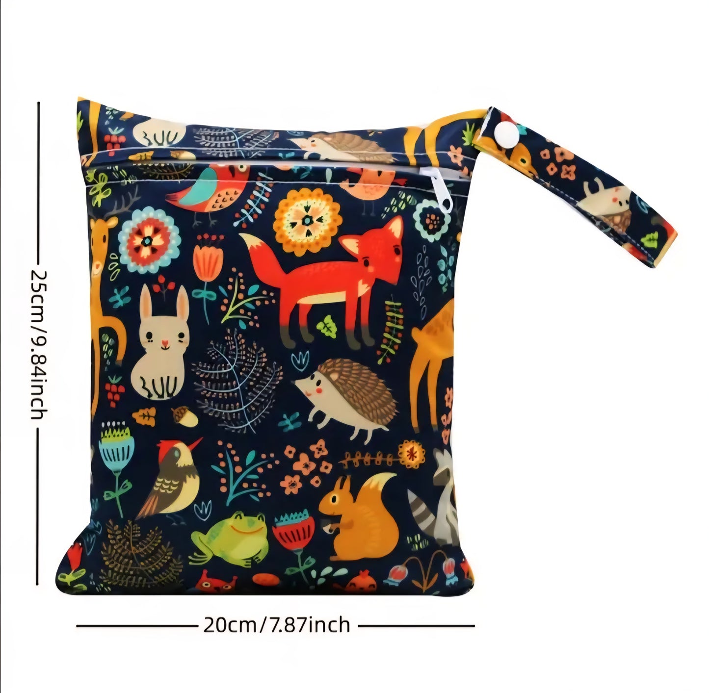 Reusable Wet/Dry Bag for Cloth Diapers