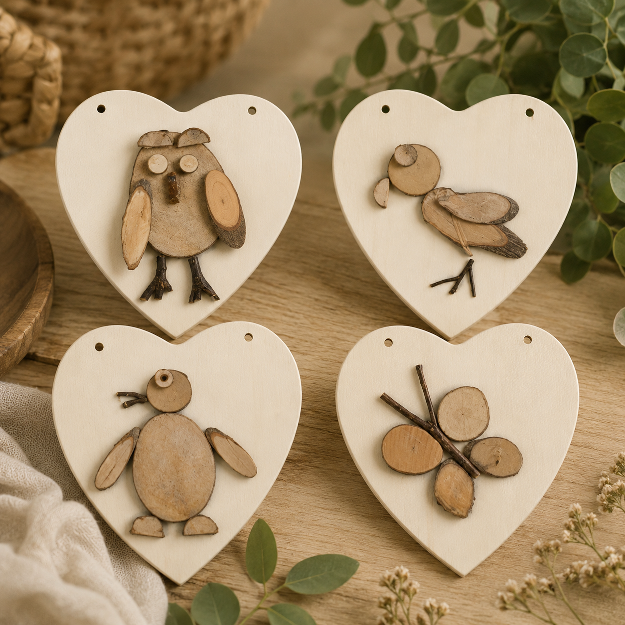 Nature Loose Parts Sorting Tray