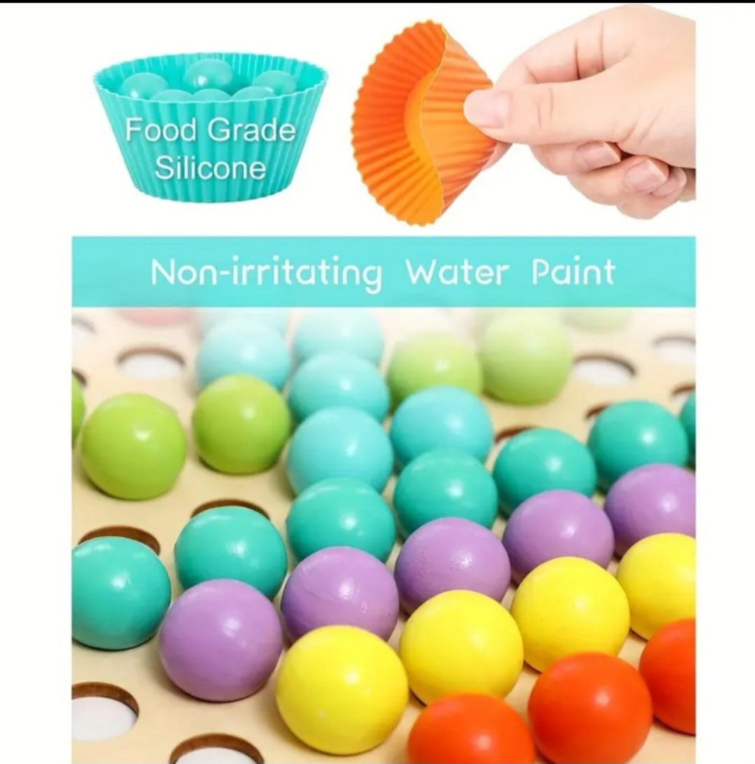 Montessori Fine Motor Sorting and Pattern Board