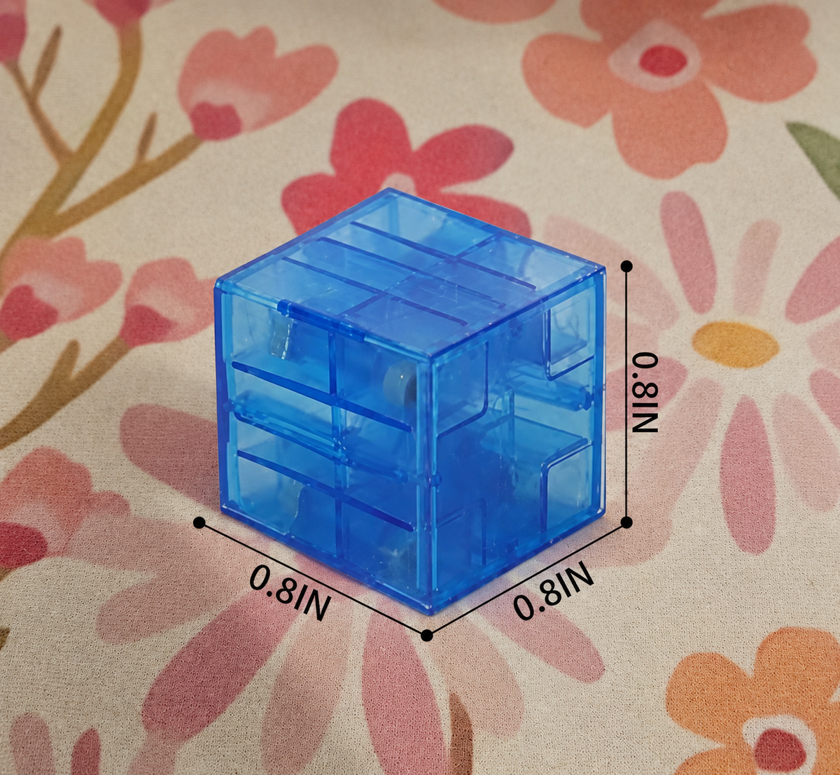 Magnetic Building Blocks – 100 Piece Transparent Cube Set