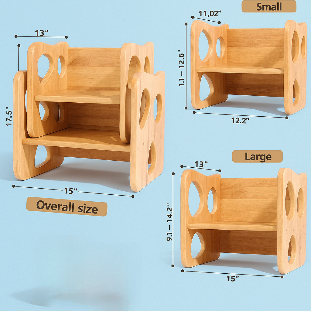 Montessori Weaning Table and Chair Set