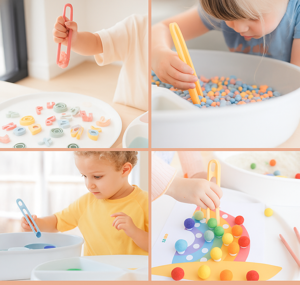 Messeage Us About a Bundle that includes our PlayTray & All Tools! Sensory Bin with Lid and Removable Inserts - Play Tray