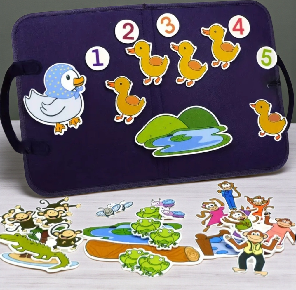Felt Board Storytelling Set for Toddlers & Preschoolers