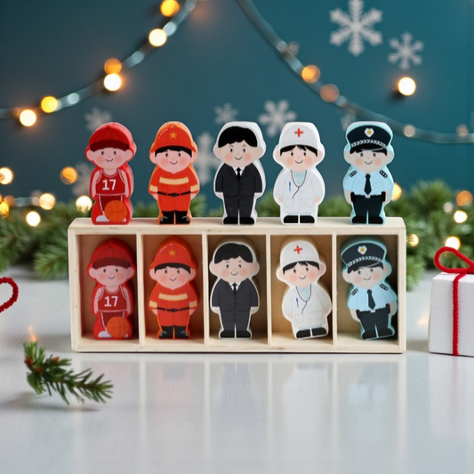 Match & Play: Community Helpers