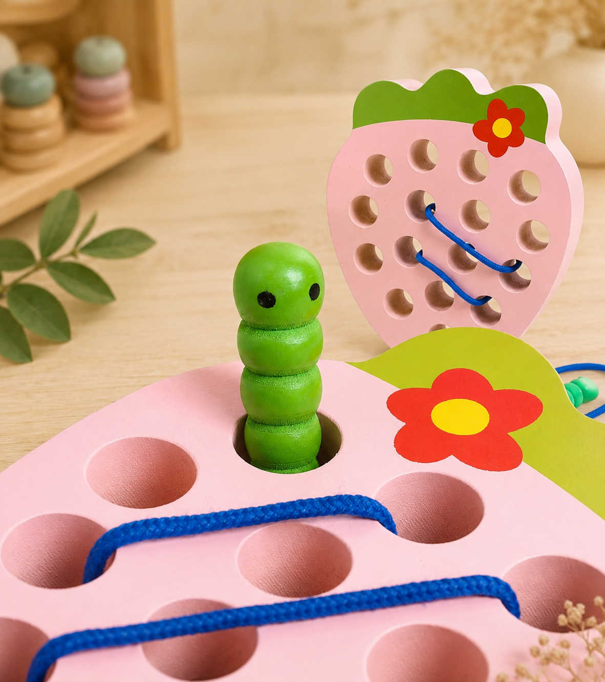 Wooden Fruit Lacing Boards