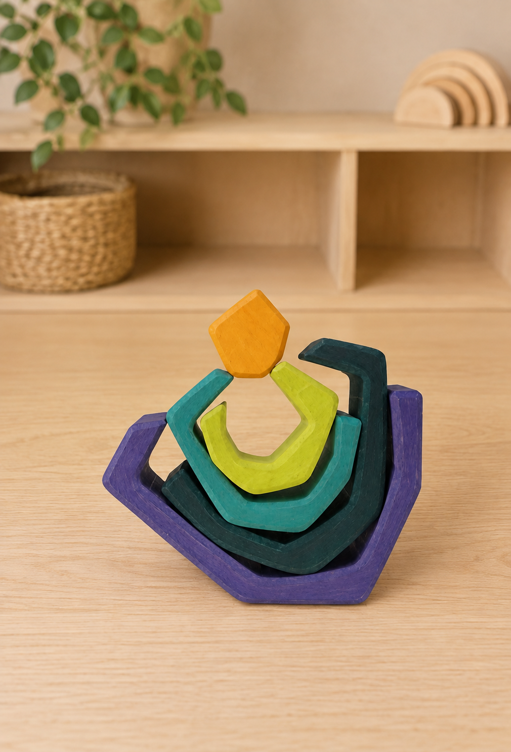 Earth Element Nesting  Blocks