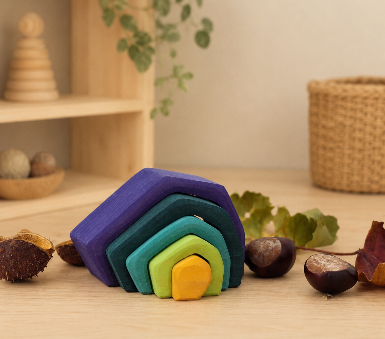 Earth Element Nesting  Blocks