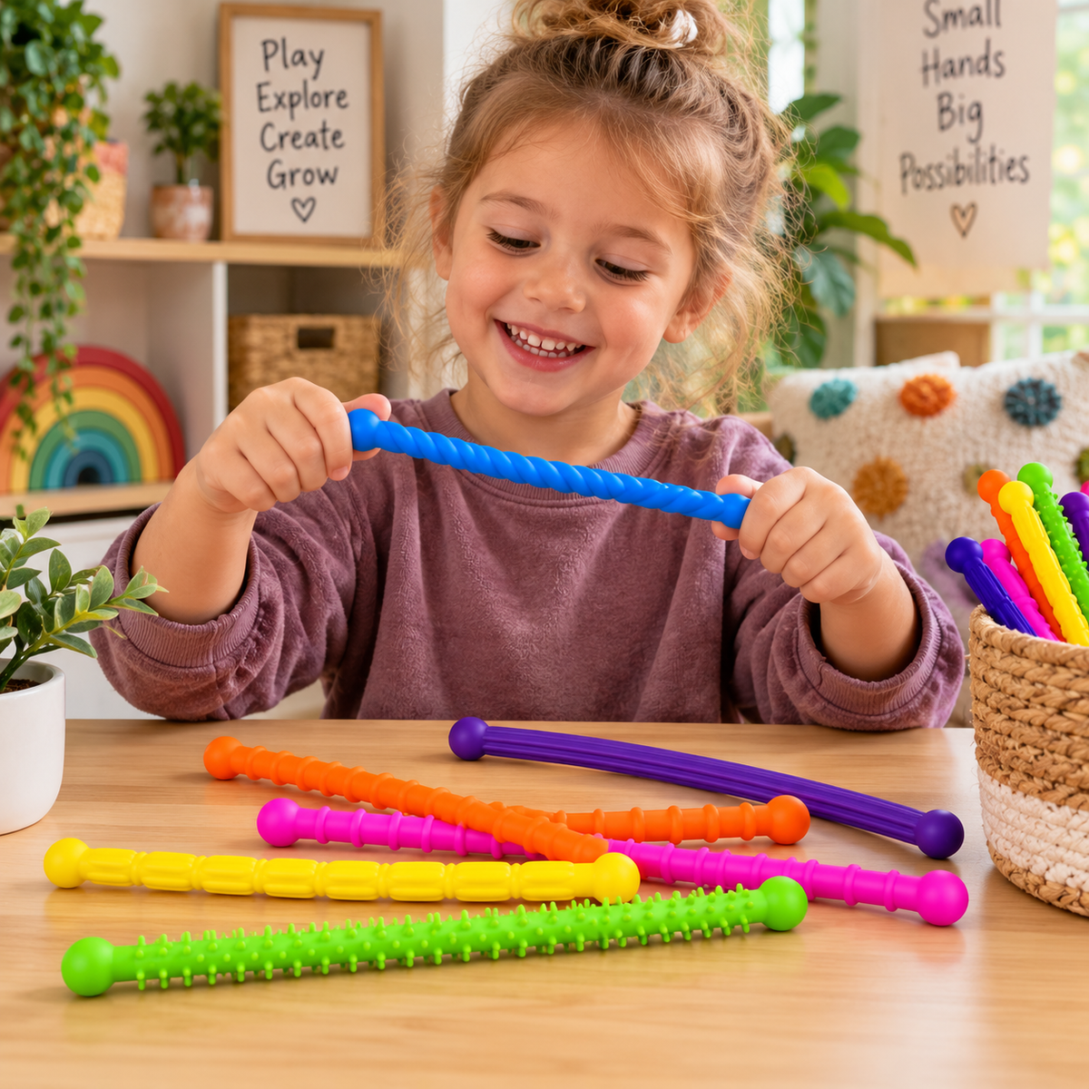 Sensory Fidget Sticks – Set of 6