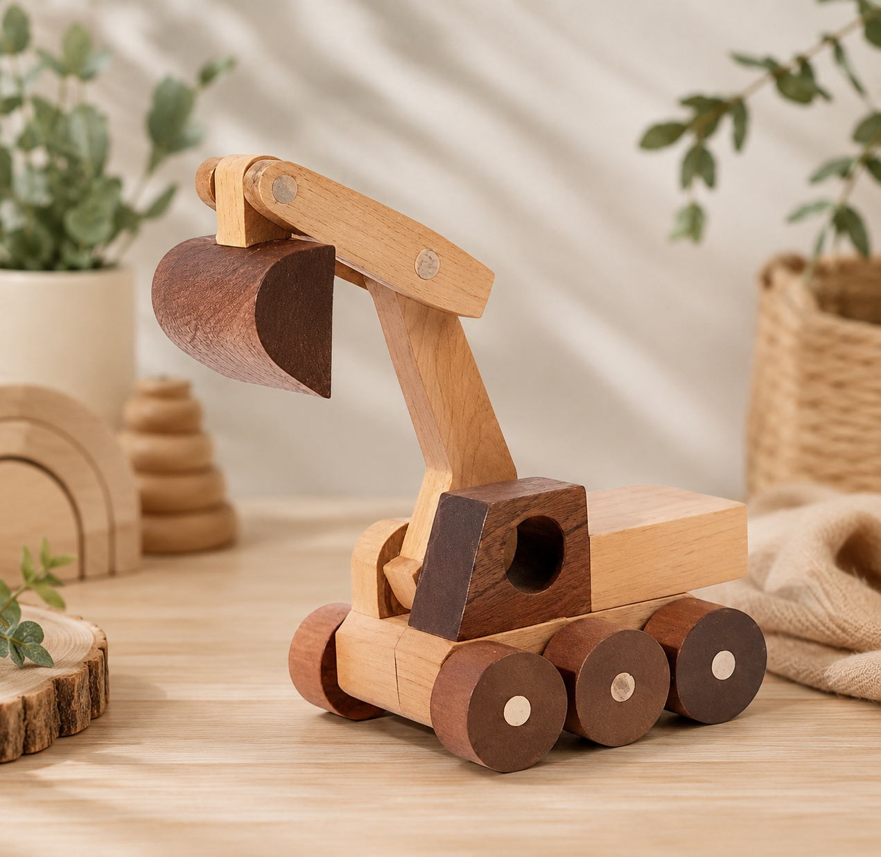 Wooden Construction & Community Vehicles Collection