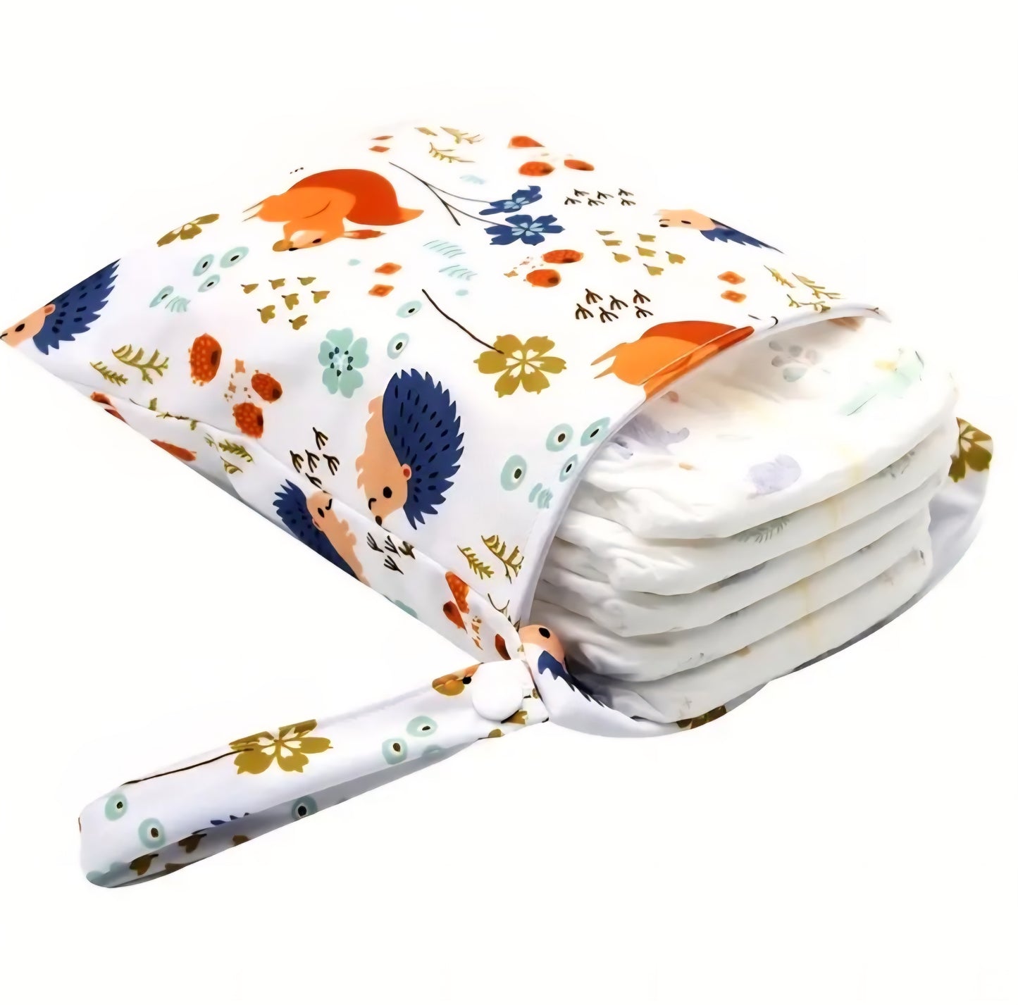 Reusable Wet/Dry Bag for Cloth Diapers