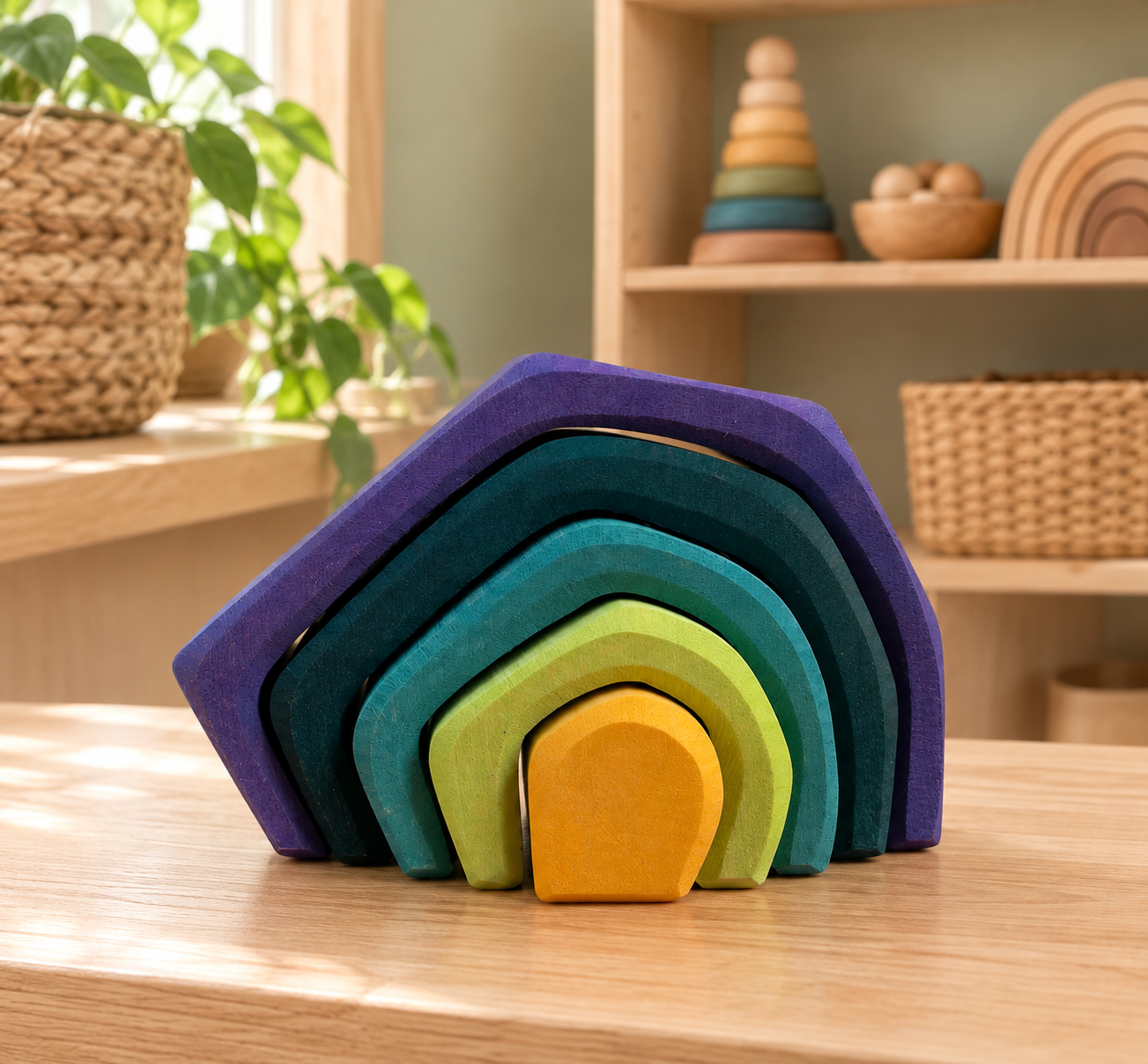 Earth Element Nesting  Blocks