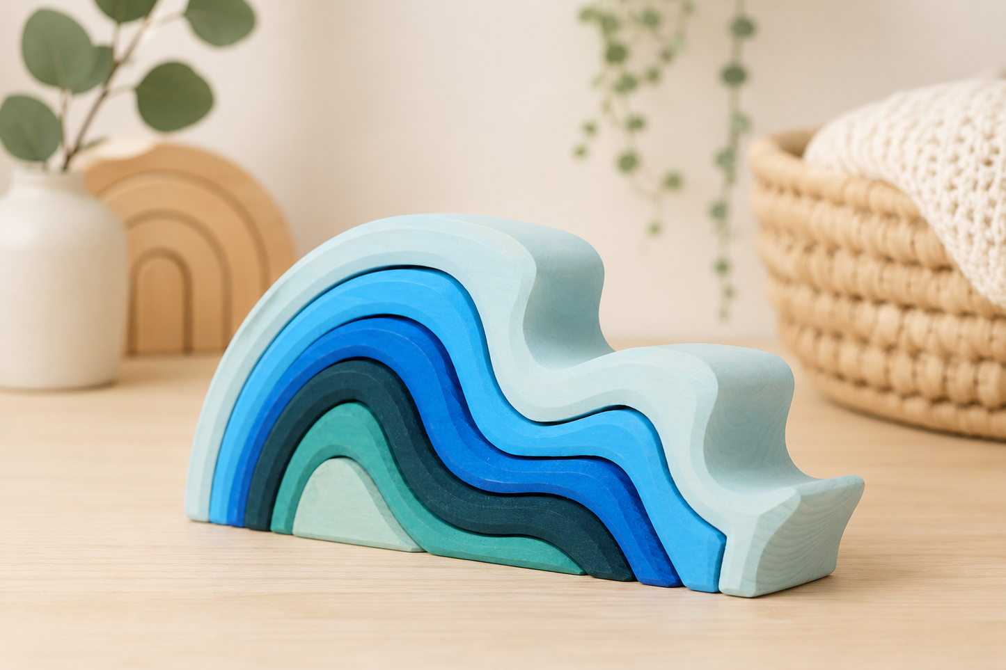Waves Element Stacking Blocks