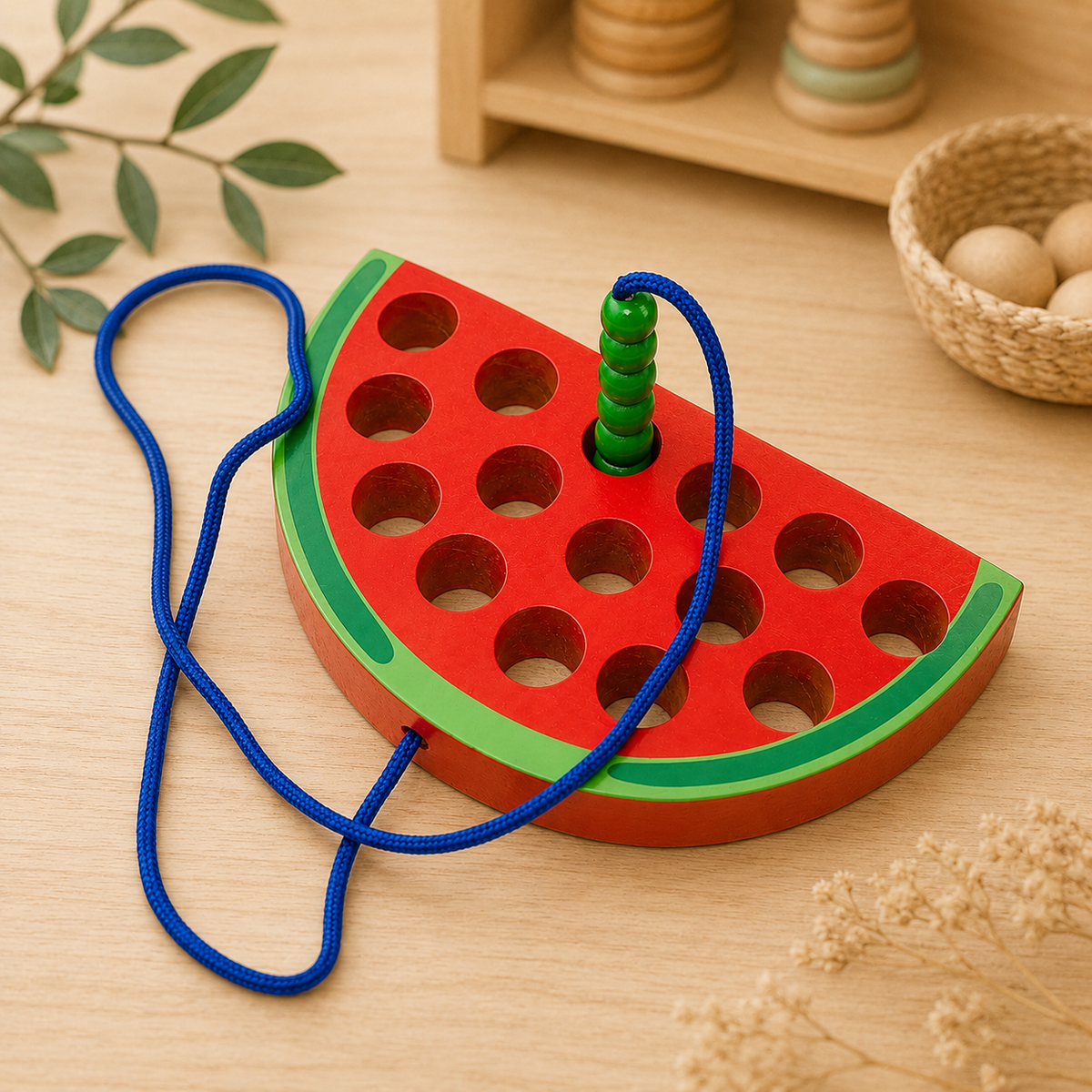 Wooden Fruit Lacing Boards