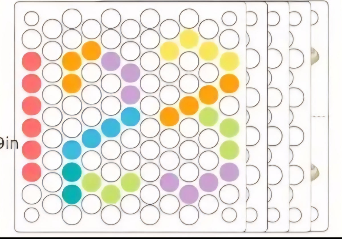 Montessori Fine Motor Sorting and Pattern Board