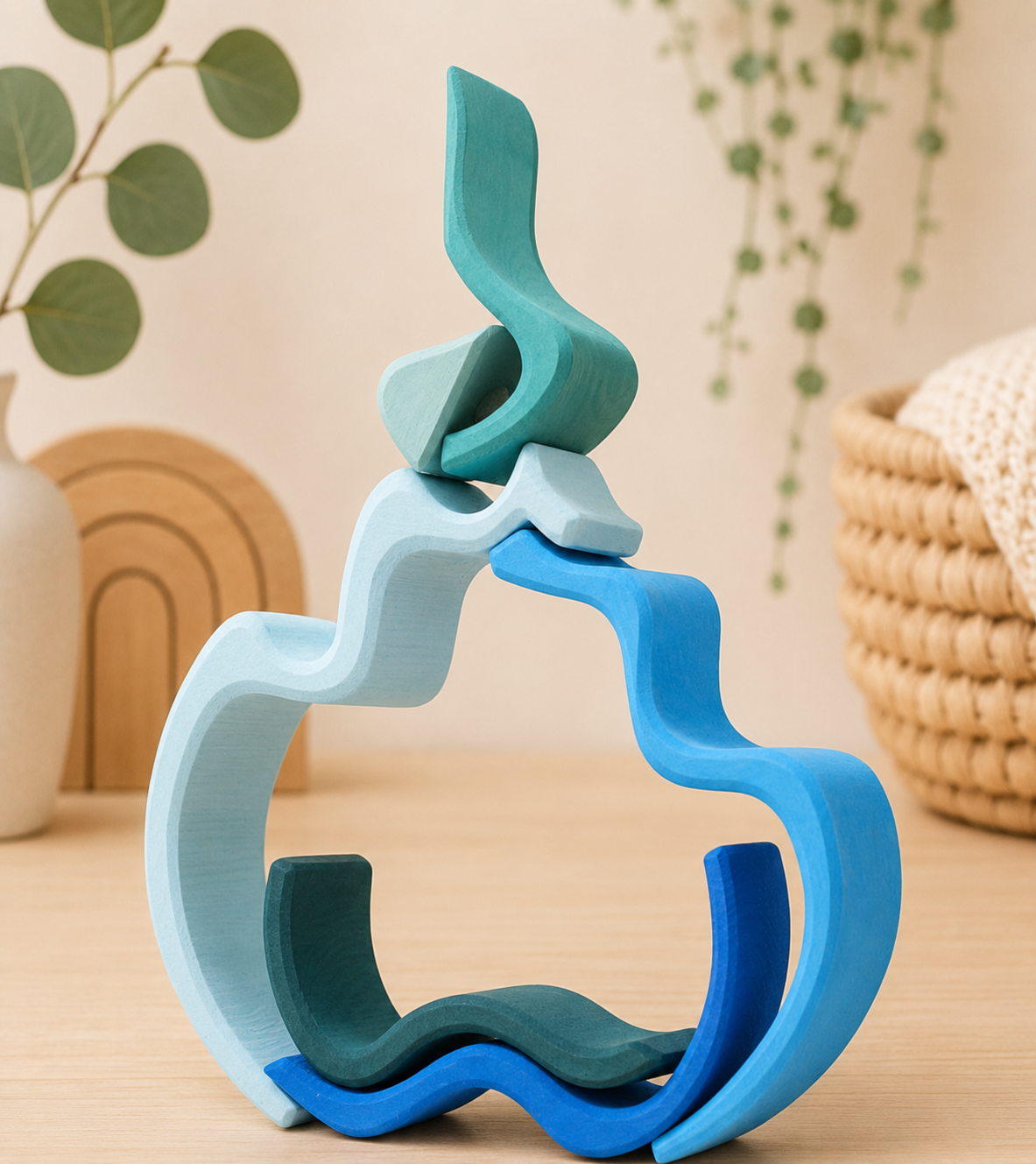 Waves Element Stacking Blocks