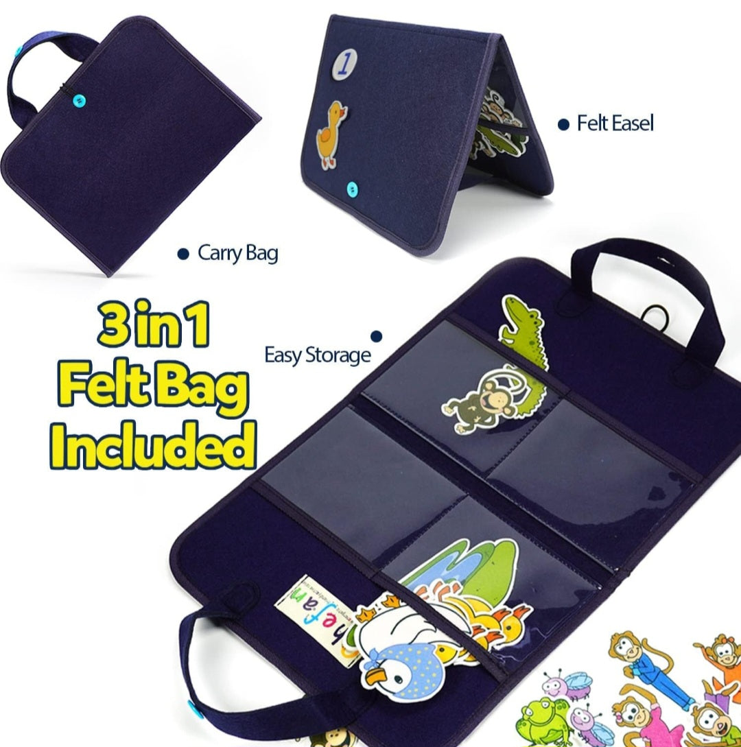 Felt Board Storytelling Set for Toddlers & Preschoolers