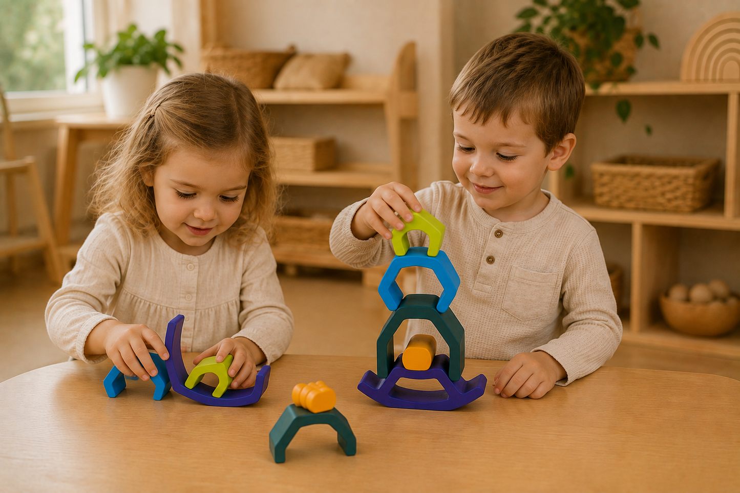 Earth Element Nesting  Blocks