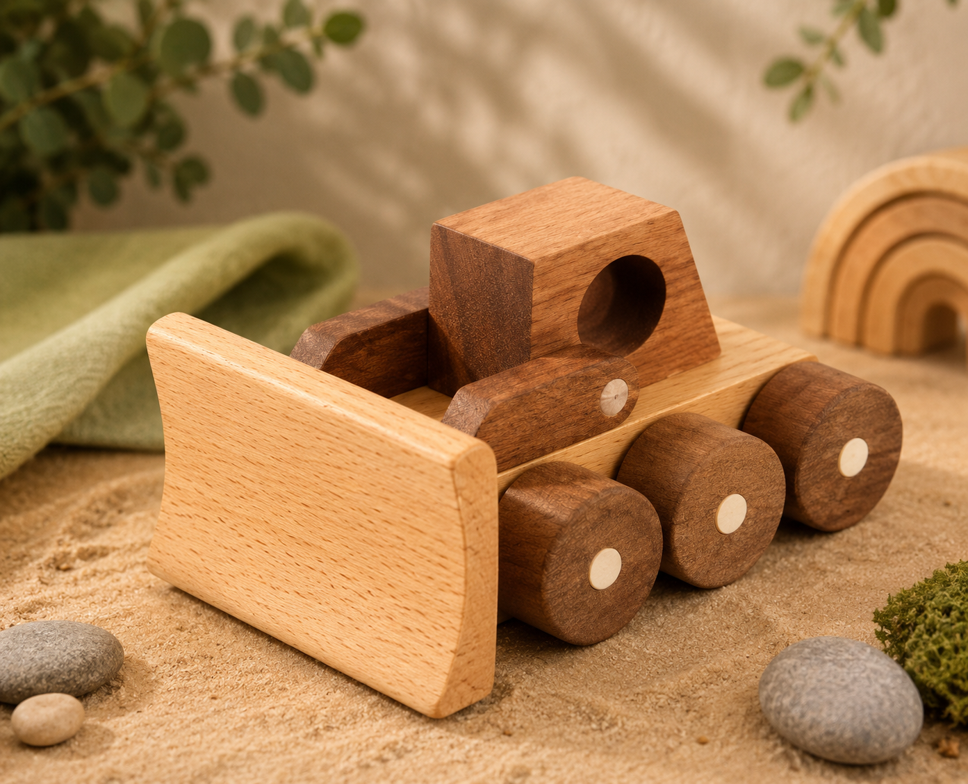 Wooden Construction & Community Vehicles Collection