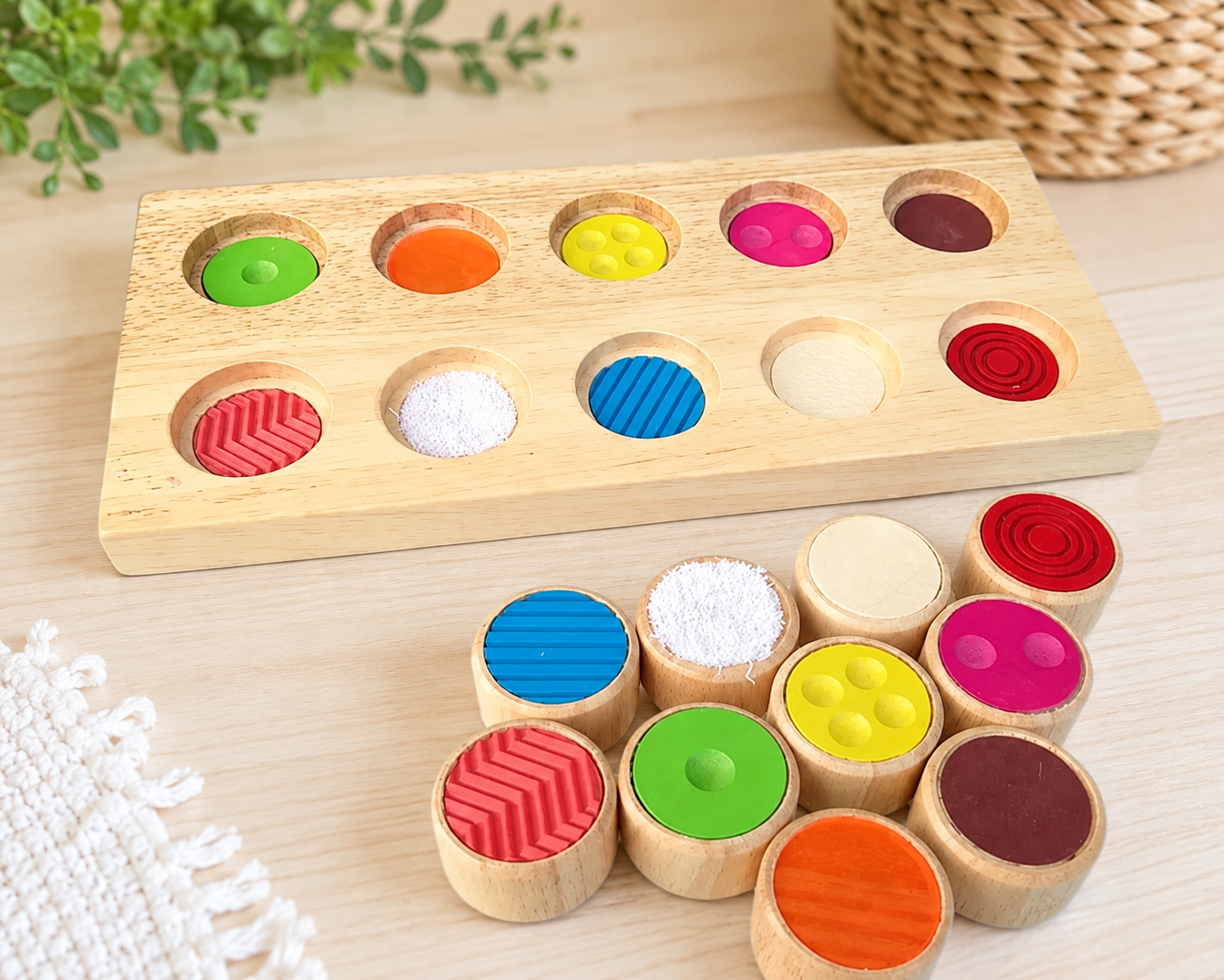 Touch & Match Sensory Board