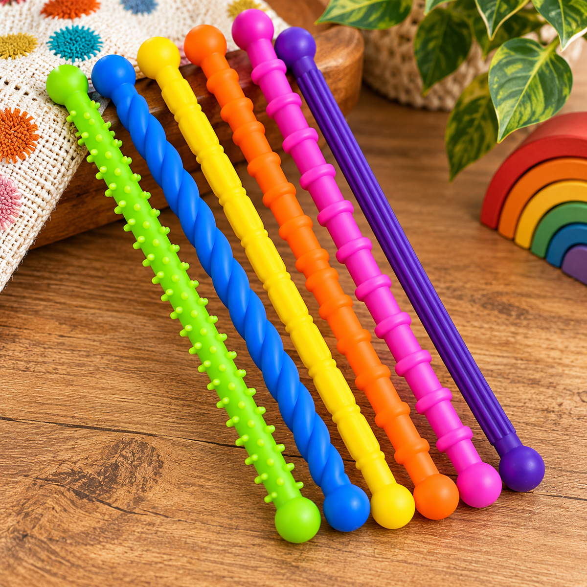 Sensory Fidget Sticks – Set of 6