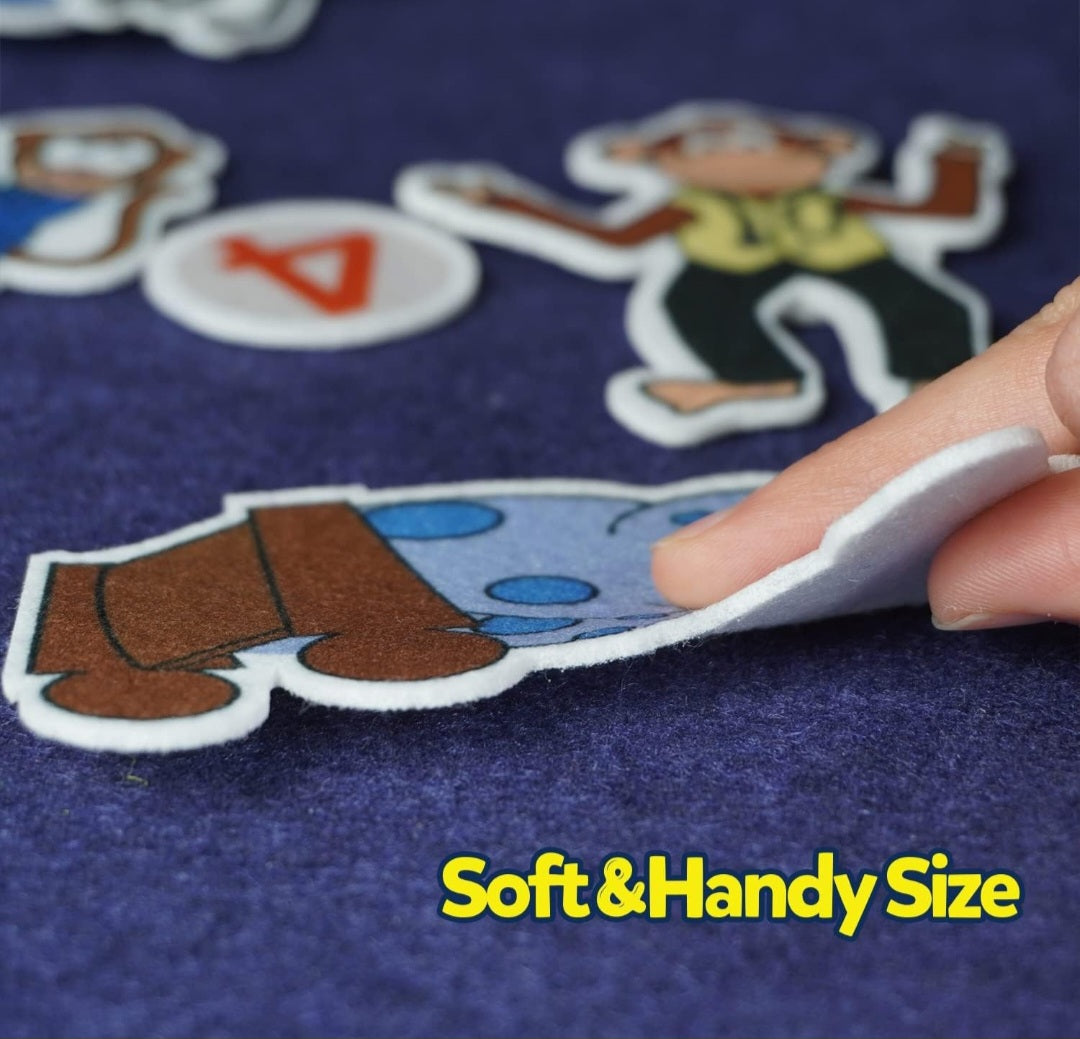 Felt Board Storytelling Set for Toddlers & Preschoolers