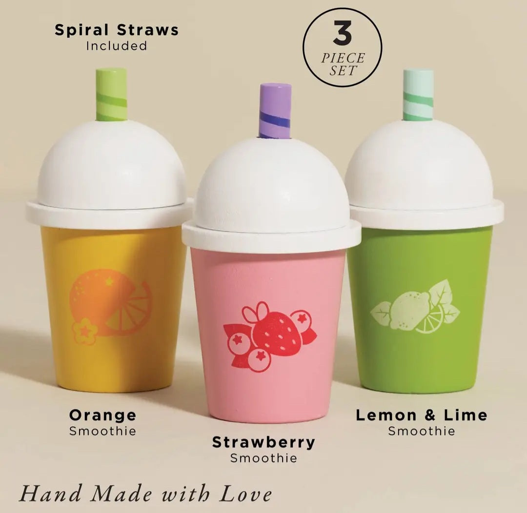 Fruit Smoothies – Wooden Pretend Play Set