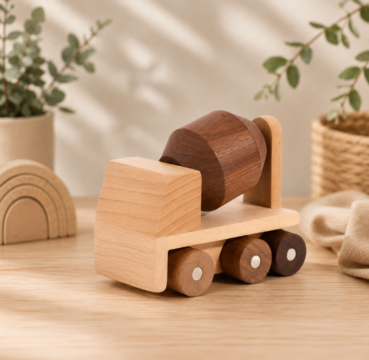Wooden Construction & Community Vehicles Collection
