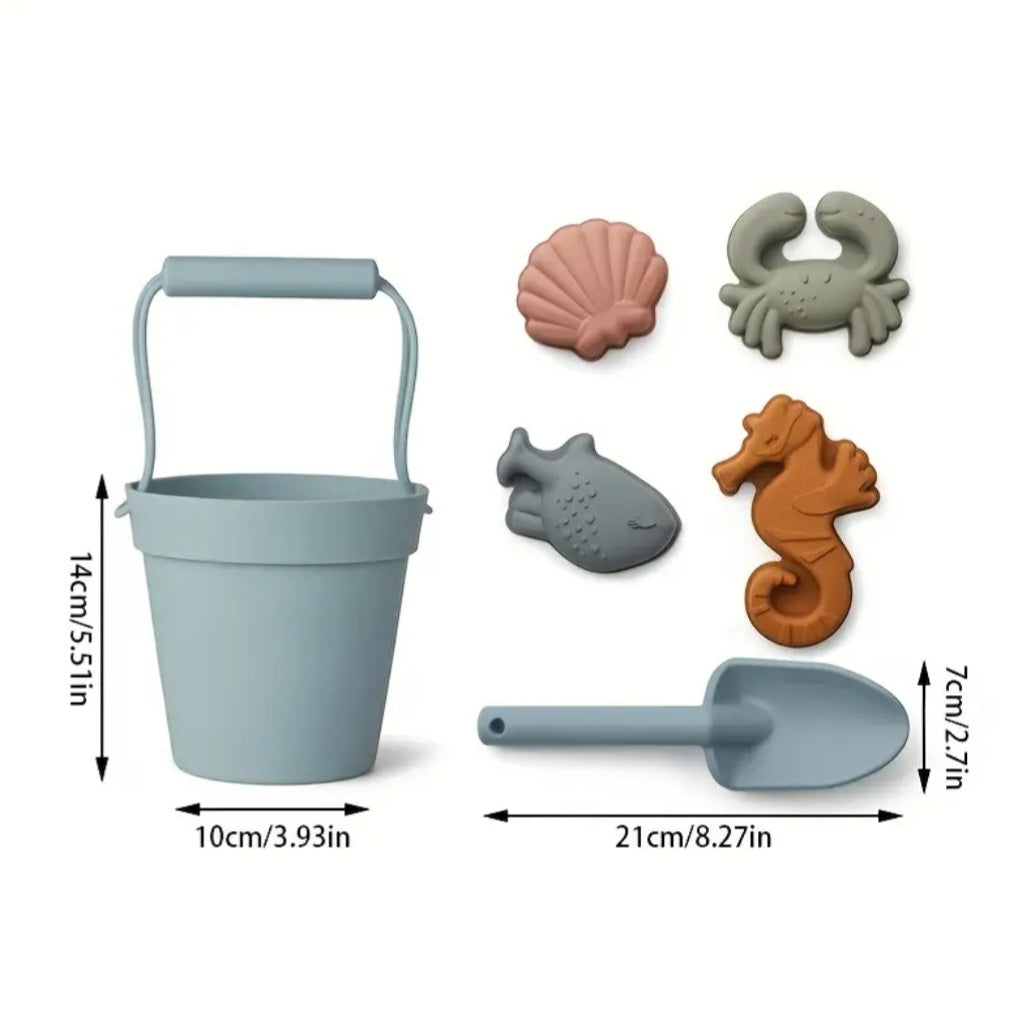 🌊 SILICONE BEACH & SENSORY PLAY SET 🌊

Soft, flexible & perfect for little hands ✨
