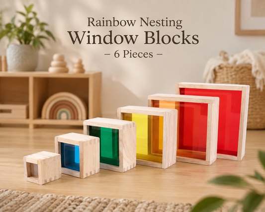 Transparent Stacking Tower – 6 Pieces