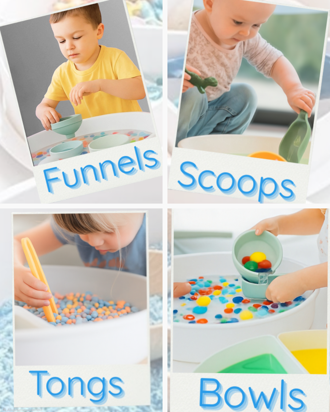 Sensory Play Tray Accessories
