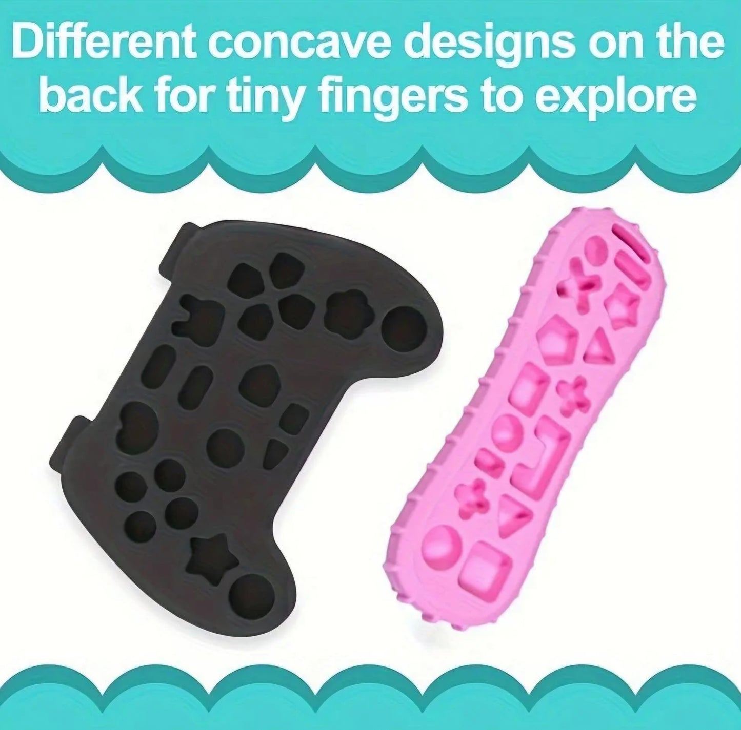 Silicone Remote & Game Controller Teethers
