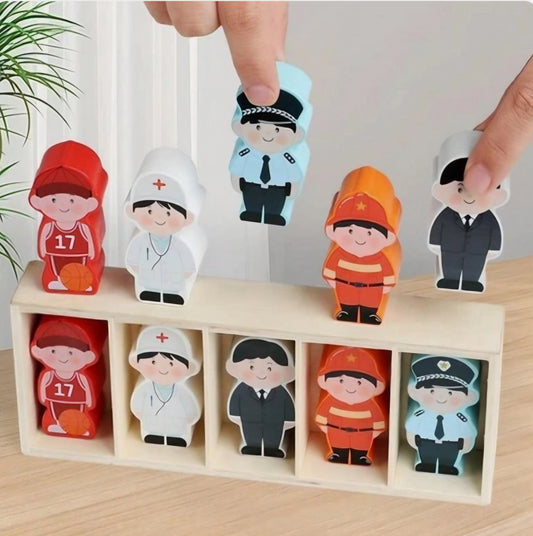 Match & Play: Community Helpers