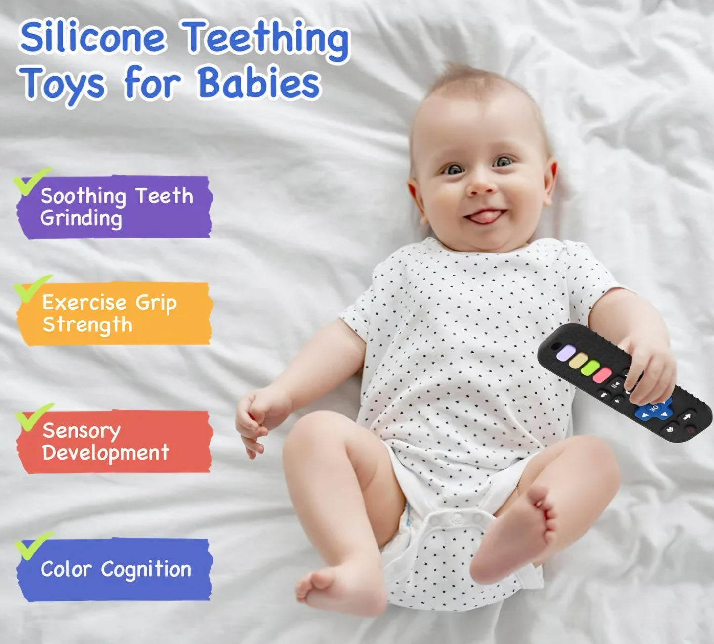 Silicone Remote & Game Controller Teethers