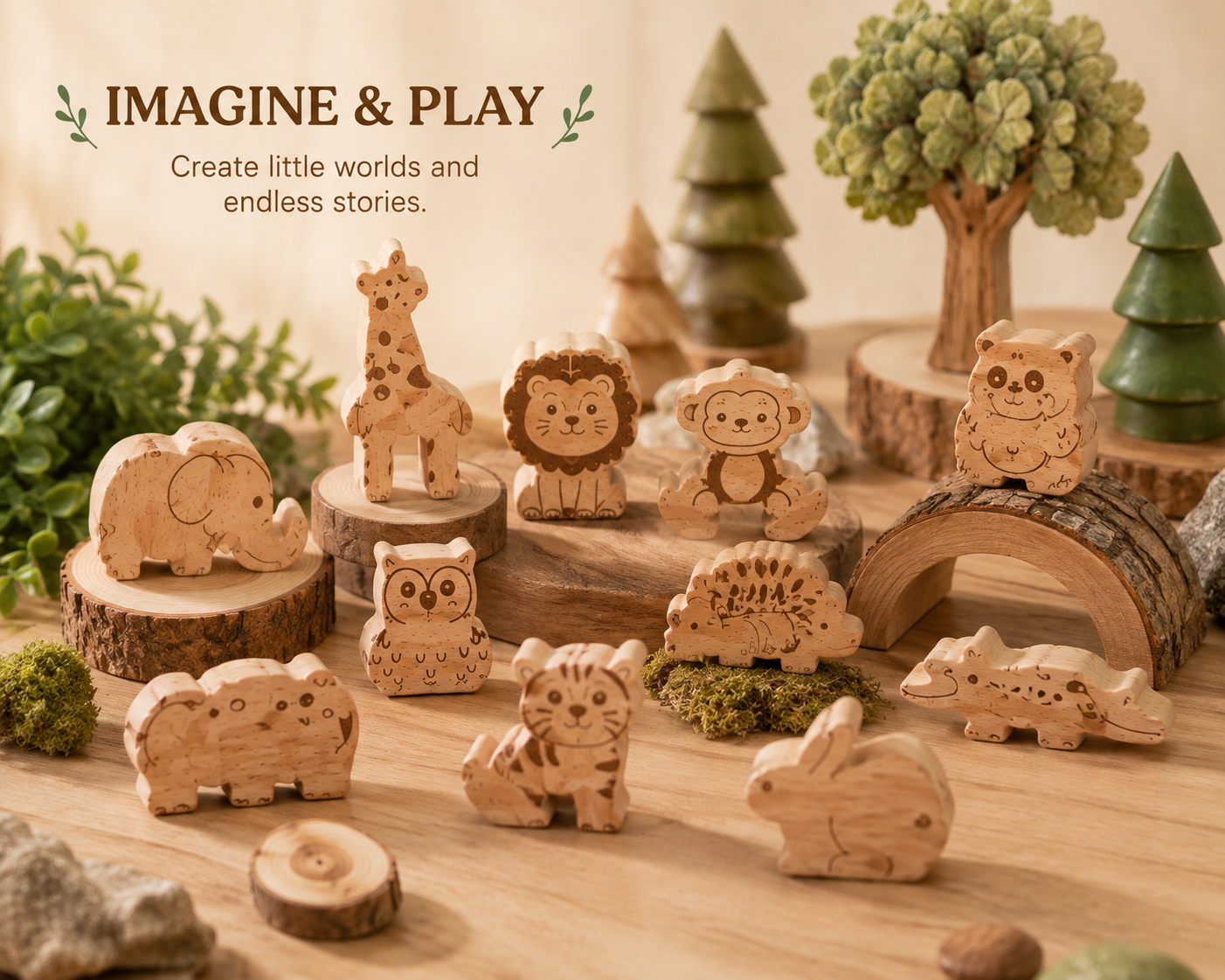 Wildlife Lace & Balance 3-in-1 Learning Set