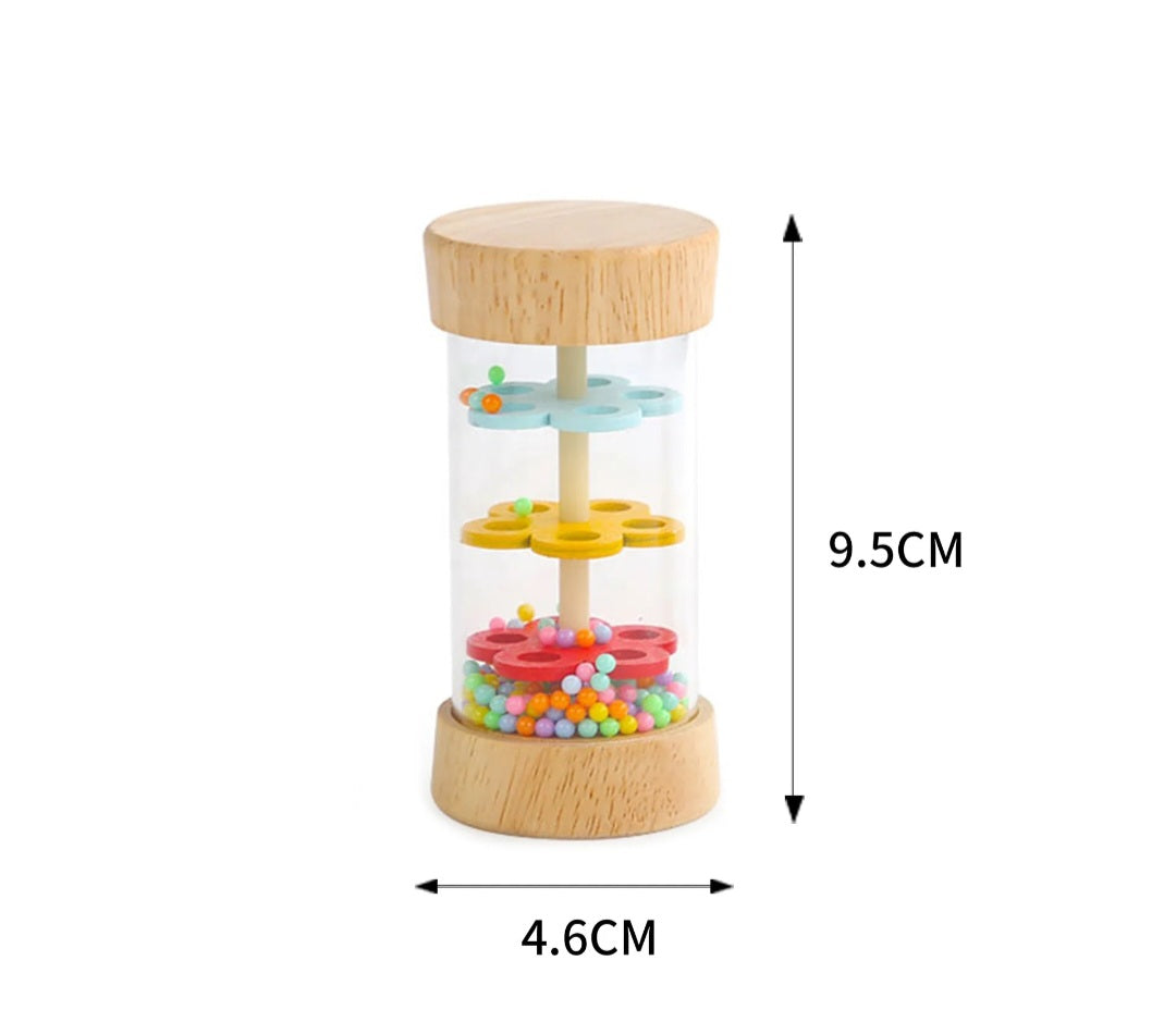 Top Seller! Wooden Rainstick Musical Toy (small or large)