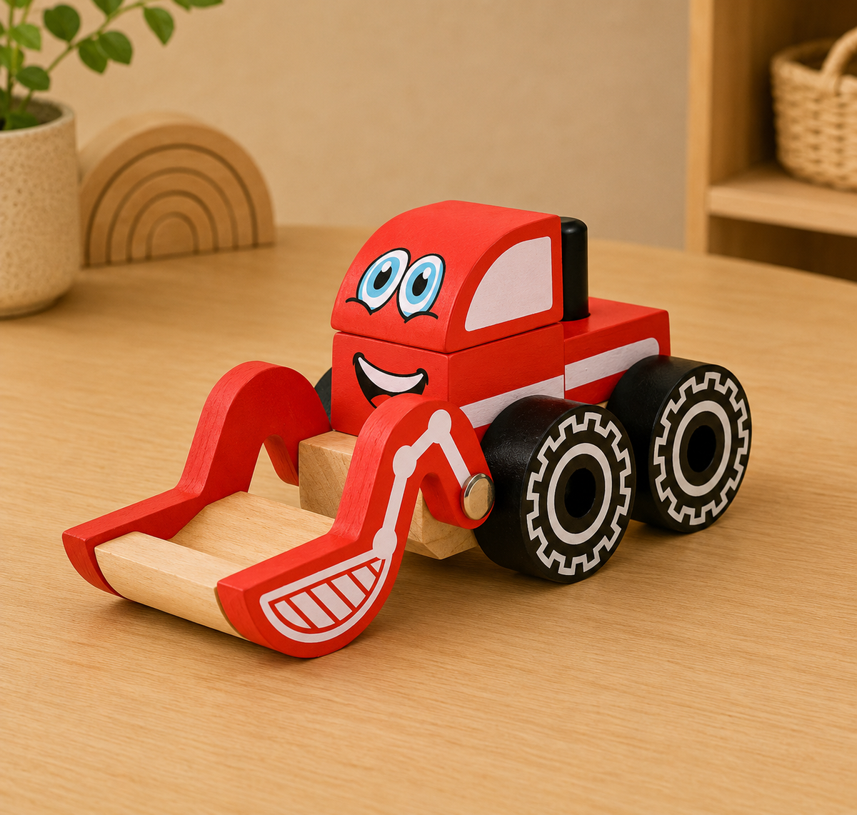 Mix & Build Wooden Construction Vehicles