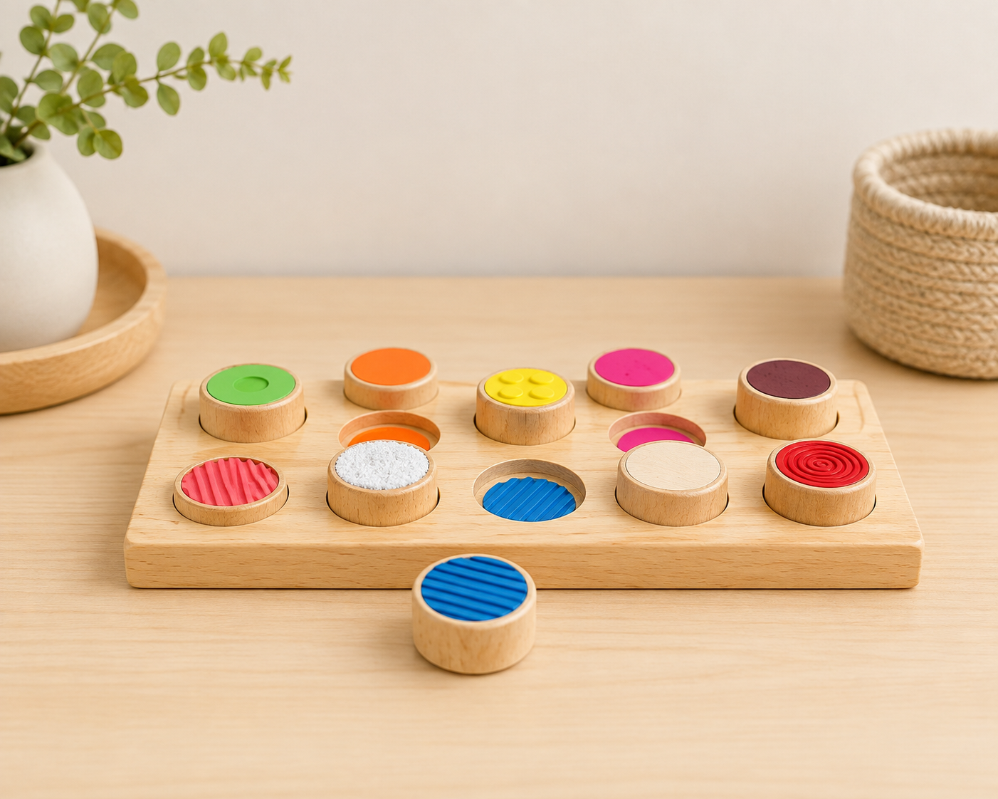 Touch & Match Sensory Board