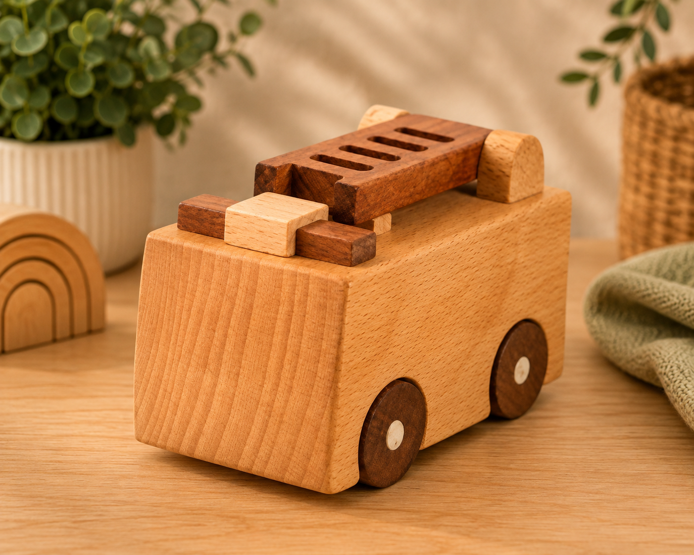 Wooden Construction & Community Vehicles Collection