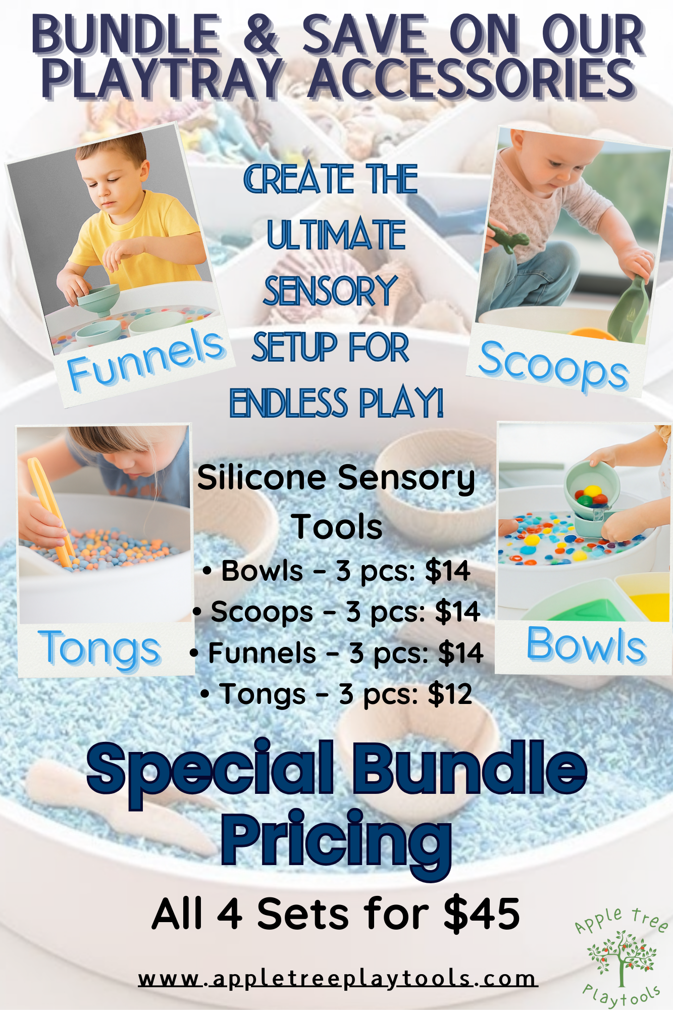 Sensory Play Tray Accessories
