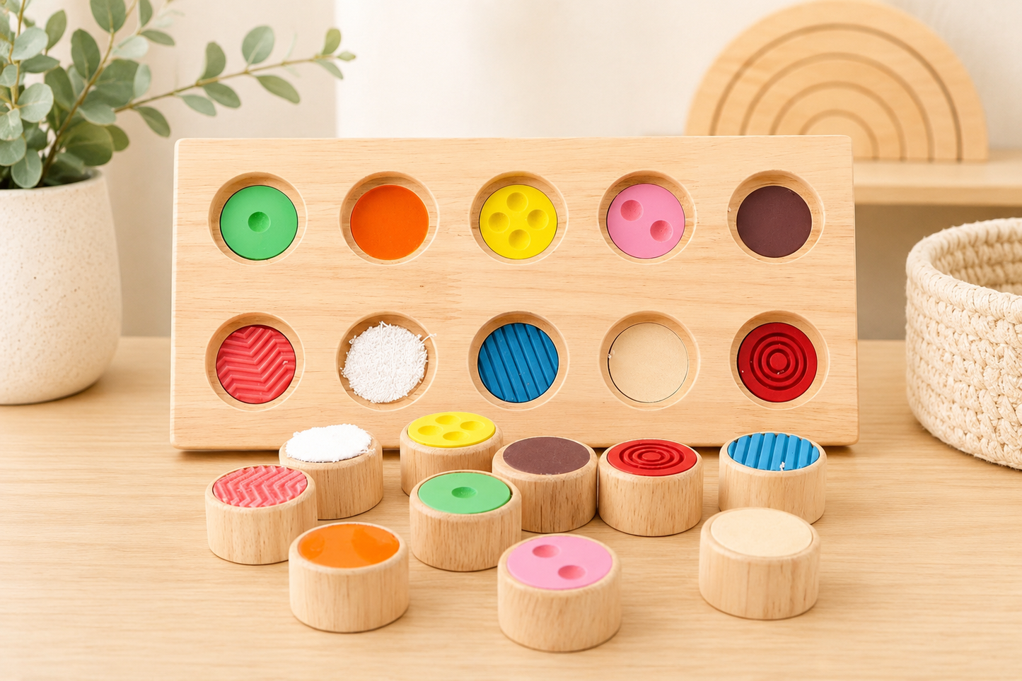 Touch & Match Sensory Board