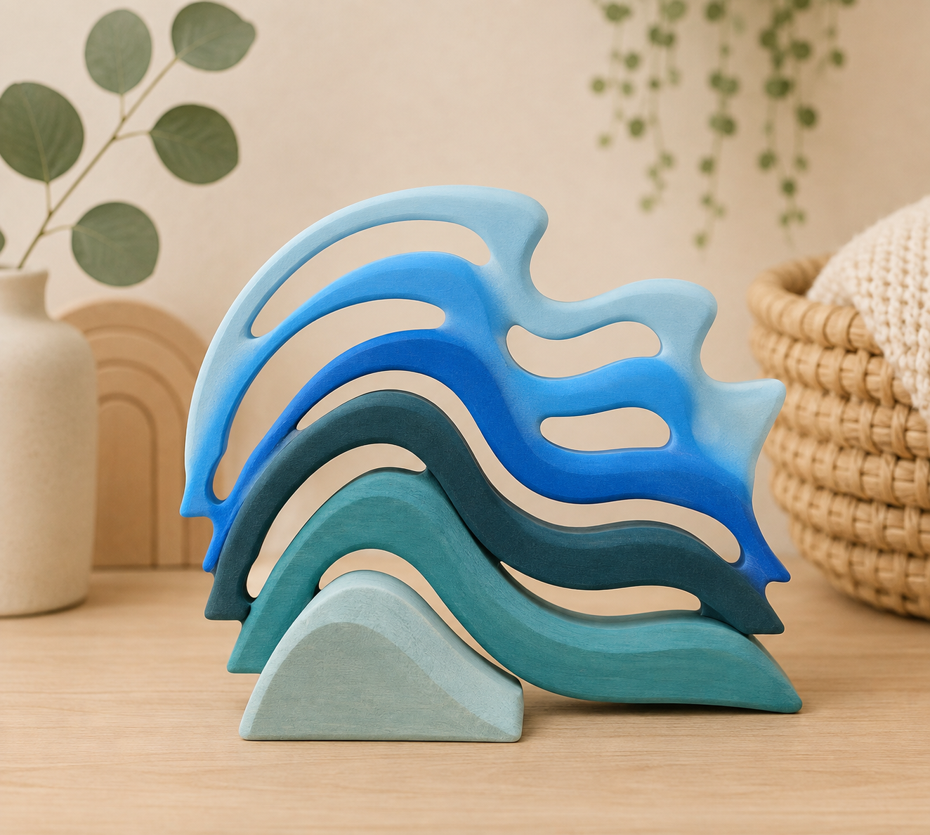 Waves Element Stacking Blocks
