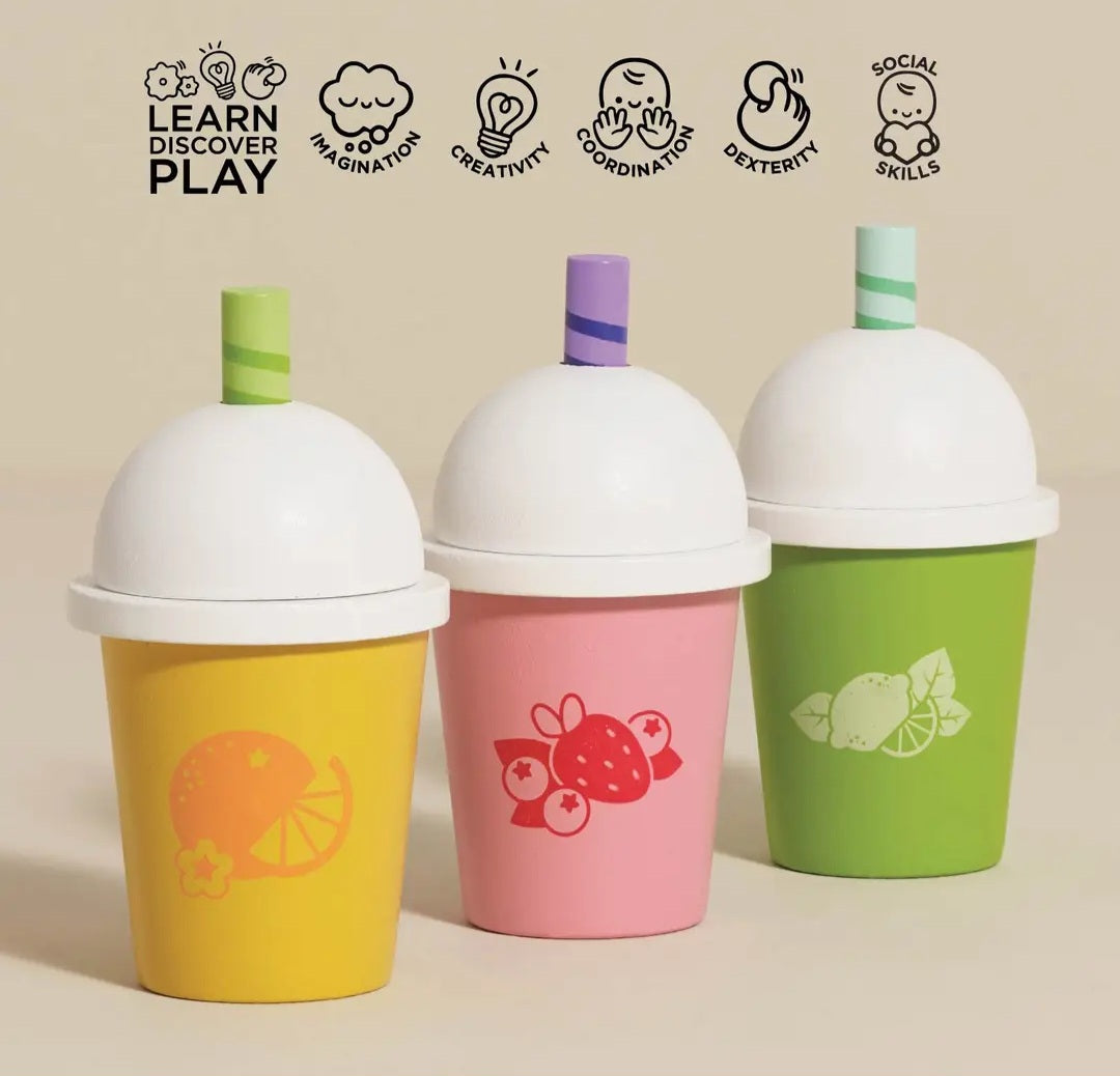 Fruit Smoothies – Wooden Pretend Play Set